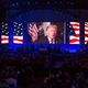 President Donald Trump addresses the audience during the Deep From the Heart: The One America Appeal Concert at Reed Arena at Texas A&M University in College Station on Oct. 21, 2017. (Rick Kern/Getty Images for Ford Motor Co.)